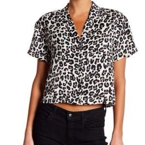 Code x Mode Cheetah Print Blouse